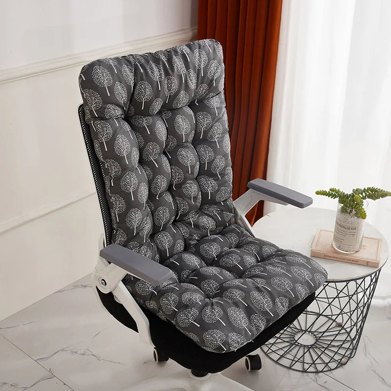 Coussin de chaise de bureau ergonomique avec support de dossier intégré – Convient à une utilisation multifonctionnelle des sièges de maison et d'auto