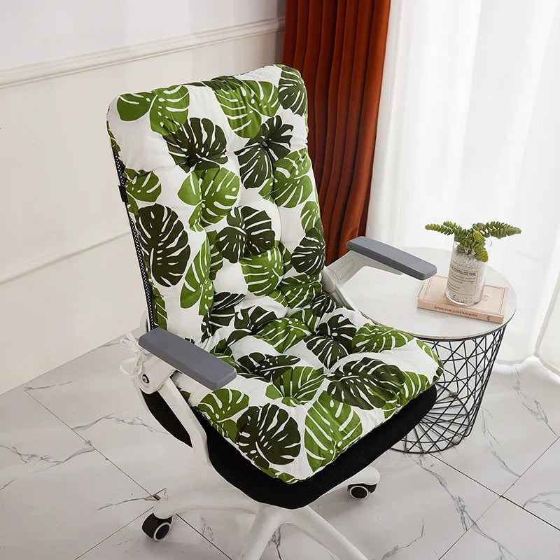 Coussin de chaise de bureau ergonomique avec support de dossier intégré – Convient à une utilisation multifonctionnelle des sièges de maison et d'auto