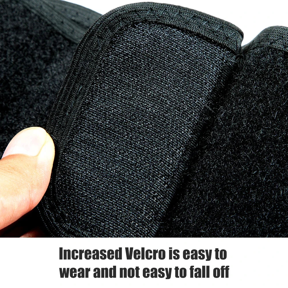 BOTQTOW 1 pièces ceinture de soutien lombaire chauffante magnétique-attelle de taille réglable pour soulager les maux de bas du dos, masseur, taille M-4XL