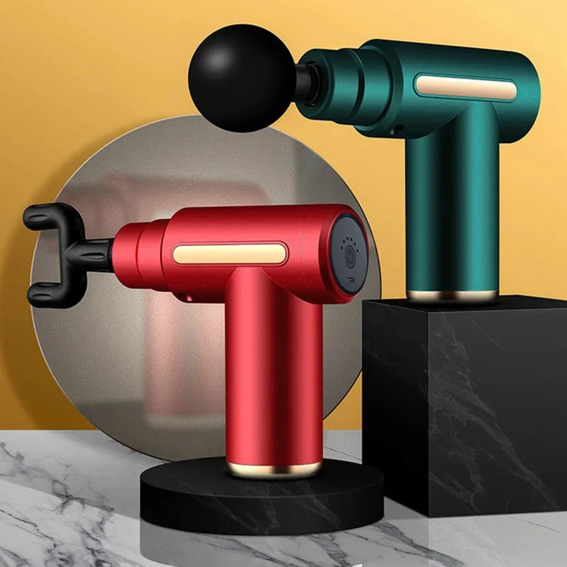 Mini pistolet de Massage sans fil pour Fascia, équipement de Massage pour Relaxation musculaire, Membrane du cou, Instrument de Massage de la colonne cervicale