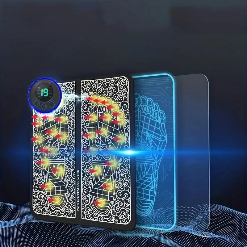 masseur de pieds électrique, coussin de massage musculaire, entraîneur de relaxation pour le fitness, le sport en plein air, la maison, la famille, la détente