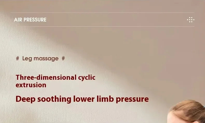 Masseur de jambes à pression d'air, bottes de Massage des pieds, pétrissage, compression, Relaxation profonde des mollets avec télécommande
