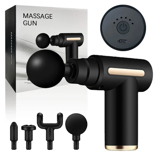 Mini pistolet de Massage sans fil pour Fascia, équipement de Massage pour Relaxation musculaire, Membrane du cou, Instrument de Massage de la colonne cervicale
