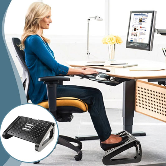 Repose-pieds ergonomique sous le bureau, tabouret avec rouleaux de Massage, repose-jambes de bureau, soulagement de la douleur pour le travail au bureau et à domicile
