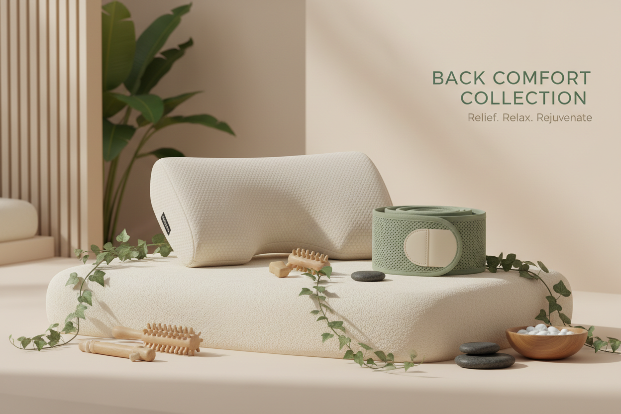 une image pour un collection dédié au confort du dos